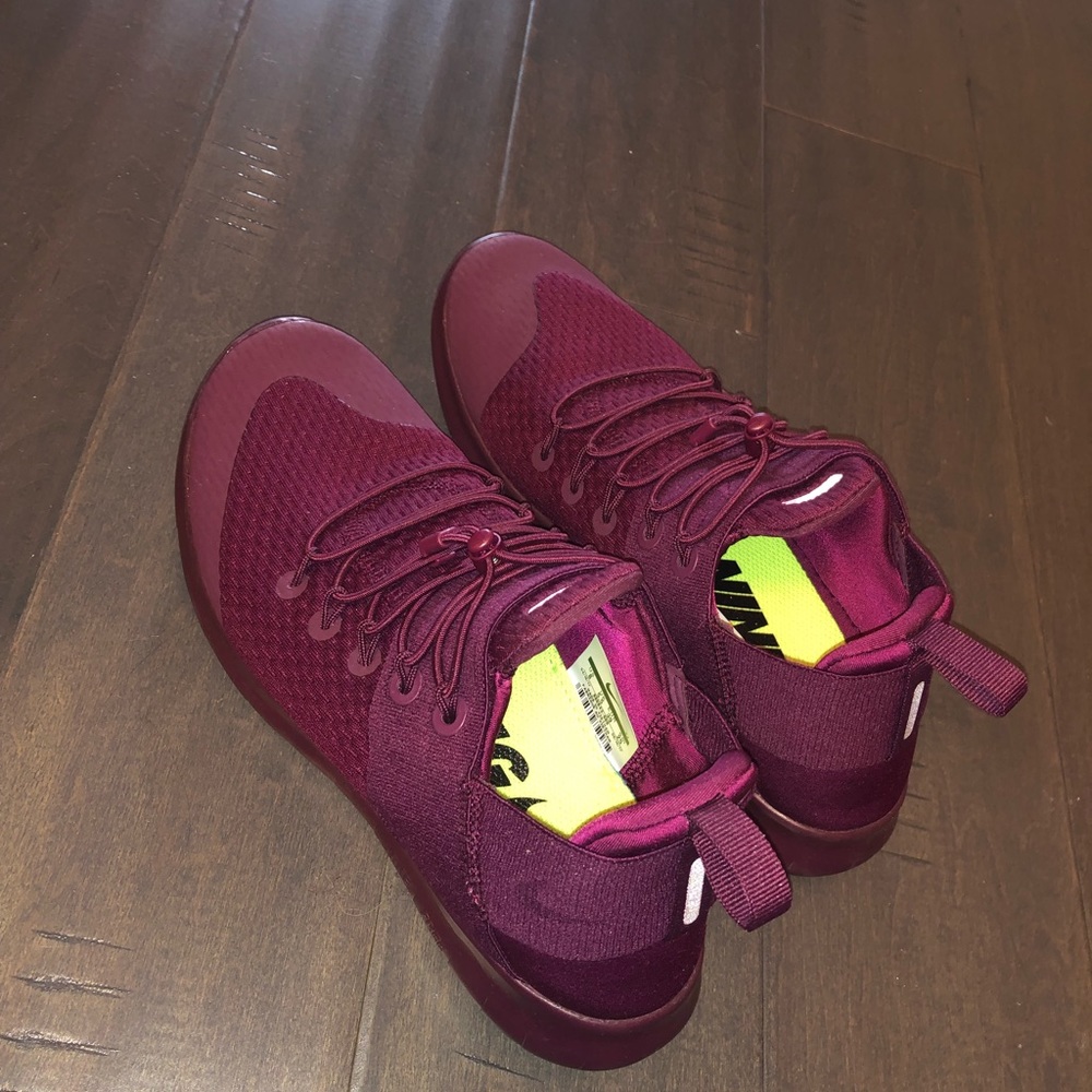 Maroon Nike Running shoes